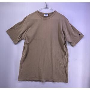 Champion Plain Brown Tshirt Size XL
